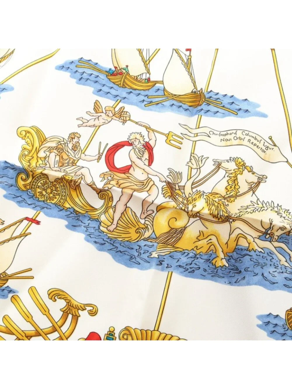 Hermes Scarf Carre 90 Voiles de Lumiere Silk